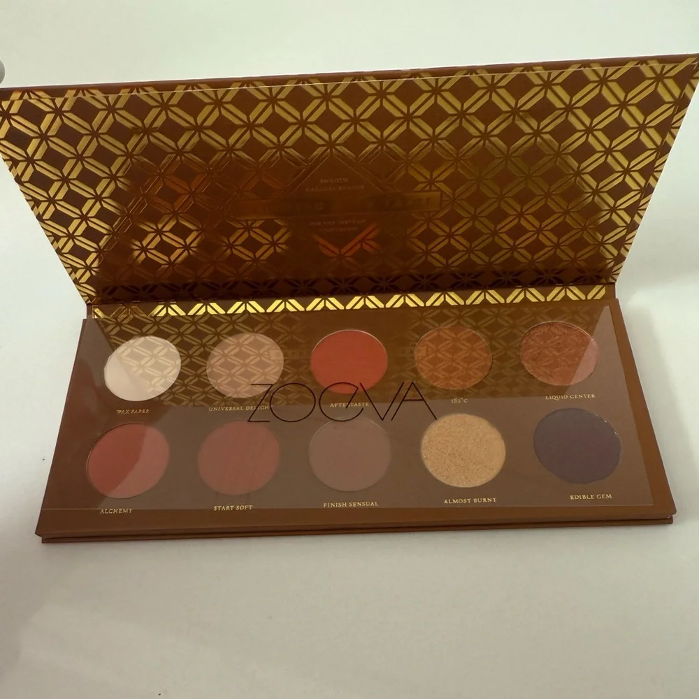 ZOEVA Caramel Melange Neutral Eyeshadow Palette NEW
